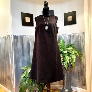 Black Isaac Mizrahi Boucle Sleeveless Dress Size 14 (B14)